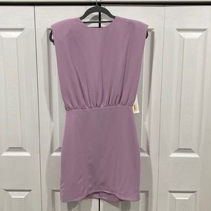 Lilac mini dress